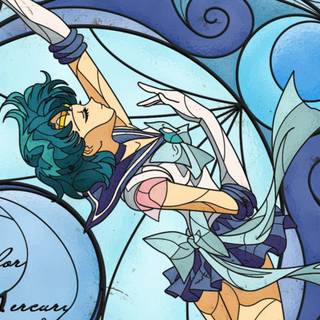 Sailor Mercury desktop wallpaper