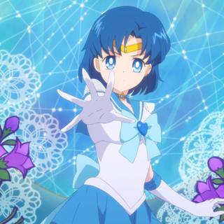 Sailor Mercury desktop wallpaper