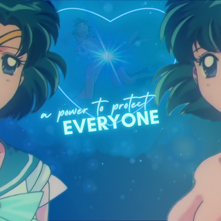 Sailor Mercury desktop wallpaper