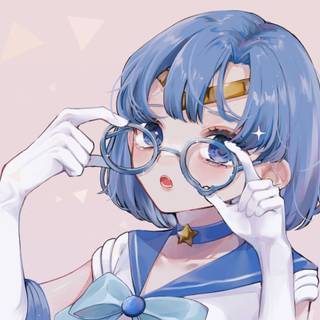 Sailor Mercury desktop wallpaper