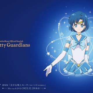 Sailor Mercury desktop wallpaper