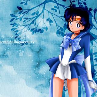 Sailor Mercury desktop wallpaper