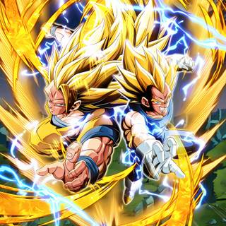 Goku and Vegeta HD 4k phone wallpaper