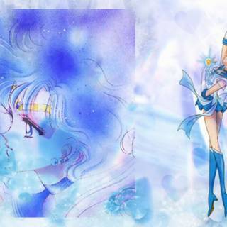 Sailor Mercury desktop wallpaper