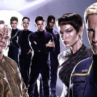 Star Trek characters wallpaper