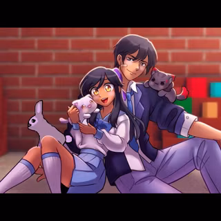 Aphmau x Aaron wallpaper