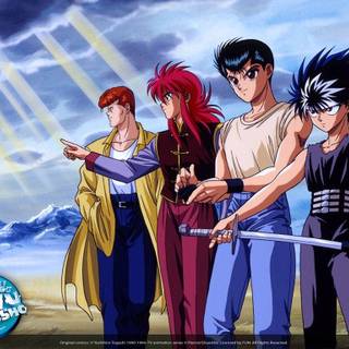 Yu Yu Hakusho title wallpaper