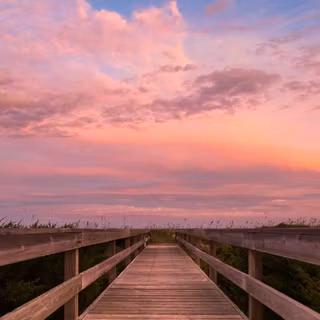 Peach sunset wallpaper