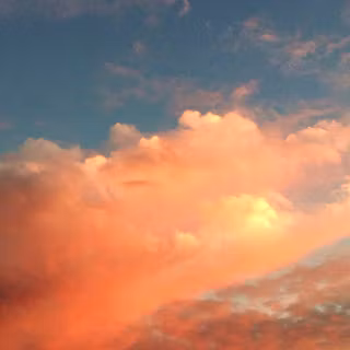 Peach sunset wallpaper