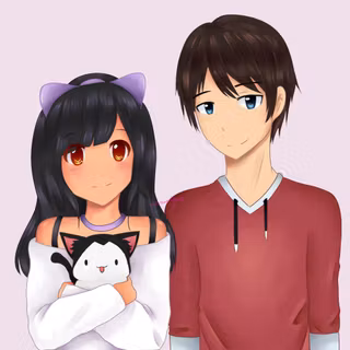 Aphmau x Aaron wallpaper