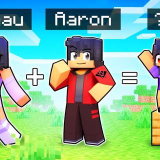 Aphmau x Aaron wallpaper