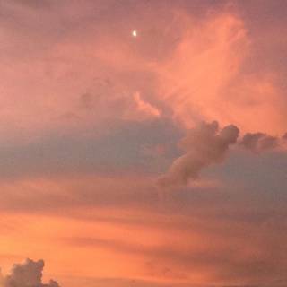 Peach sunset wallpaper