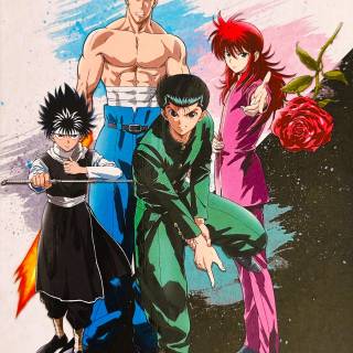 Yu Yu Hakusho title wallpaper