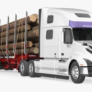 Logging semi trucks wallpaper