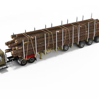 Logging semi trucks wallpaper