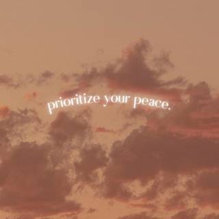 Peaceful phone wallpaper