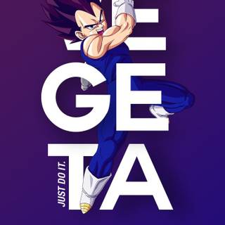 Vegeta Nike wallpaper