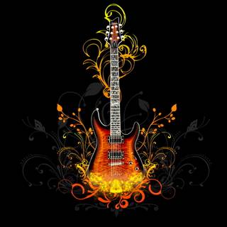 Electric bass wallpaper