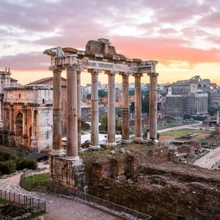 Roman architecture wallpaper