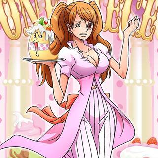 Pudding One Piece wallpaper