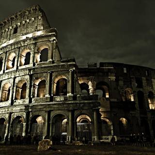 Roman architecture wallpaper