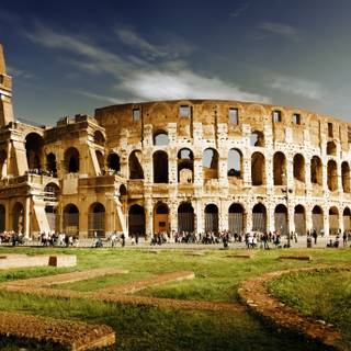 Roman architecture wallpaper