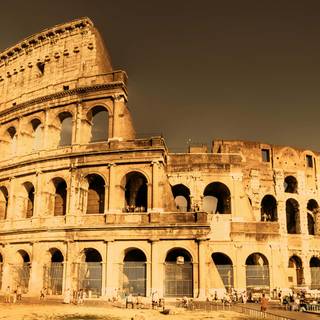Roman architecture wallpaper