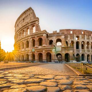 Roman architecture wallpaper