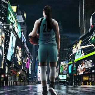 Sabrina Ionescu wallpaper