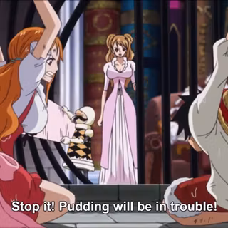 Pudding One Piece wallpaper