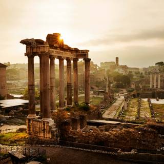 Roman architecture wallpaper