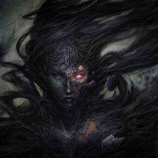 Demon woman wallpaper