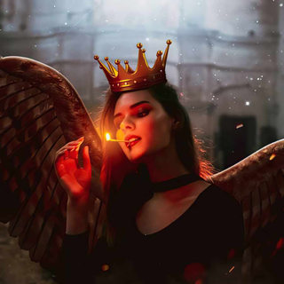 Demon woman wallpaper