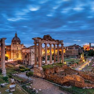 Roman architecture wallpaper