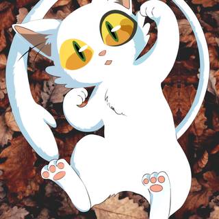 Suzume cat wallpaper