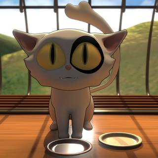 Suzume cat wallpaper