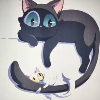 Suzume cat wallpaper