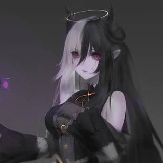 Demon woman wallpaper