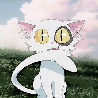 Suzume cat wallpaper