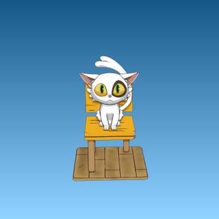 Suzume cat wallpaper