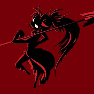 Demon woman wallpaper