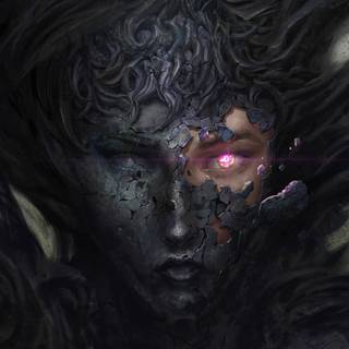 Demon woman wallpaper