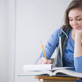 Student study wallpaper