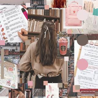 Student study wallpaper