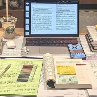 Student study wallpaper