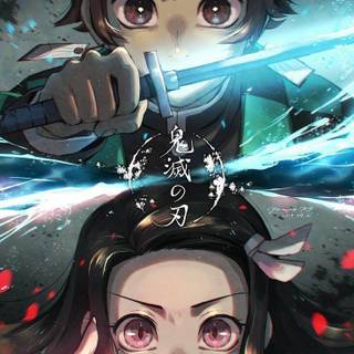 Nezuko x Tanjiro wallpaper