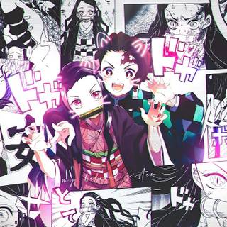 Nezuko x Tanjiro wallpaper