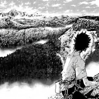 Panel manga desktop wallpaper