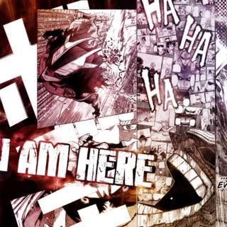 Panel manga desktop wallpaper