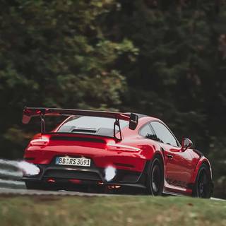 Porsche Gt3 Rs iPhone 4k wallpaper